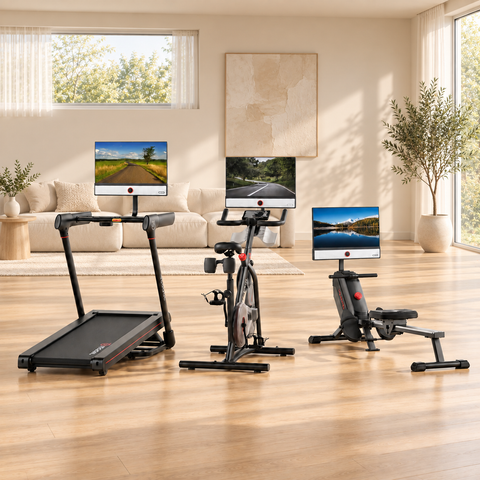 Bike Max + Rudergerät + Laufband