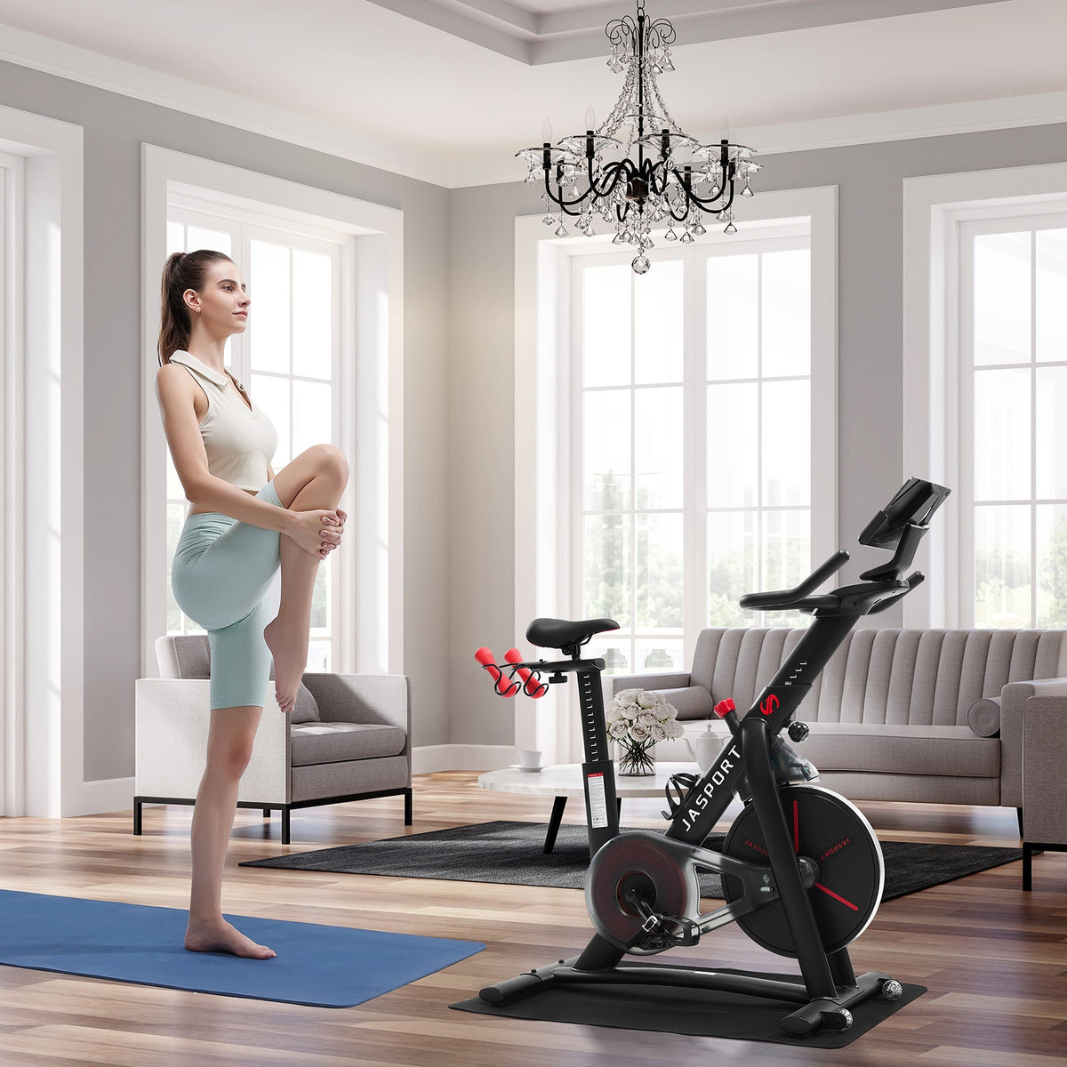 JASPORT S3 Smart Indoor Speedbike (Schwarz)